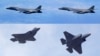 Máy bay Mỹ, Nhật, Hàn vần vũ trên bán đảo Triều Tiên