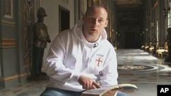 This image from an undated interview made available by VBS.TV on July 27 2011, shows Paul Ray of Britain; Anders Behring Breivik describes him as a mentor