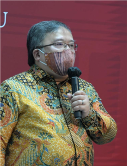Menristek Bambang Brodjonegoro mengatakan Inovasi dan Kesiapan teknologi diperlukan untuk pengembangan Energi Baru dan Terbarukan. (Foto: Courtesy/Biro Setpres)