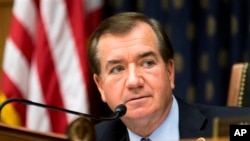 Prezidan komisyon afè etranjè Chanm dè Reprezantan Lèzetazini an, Rep. Ed Royce (R-Calif). Foto achiv.