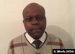 Economist Prosper Chitambara of the Labor and Economic Development Research Institute of Zimbabwe