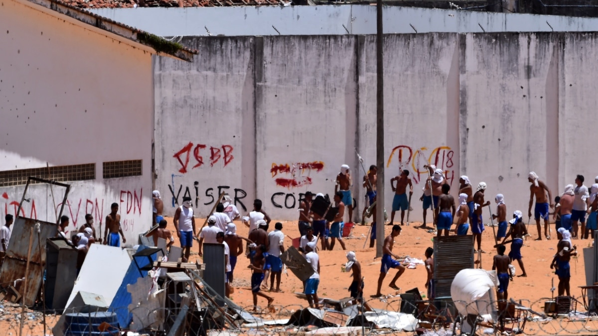 Inmates strangled to death in Brazil prison gang clashes