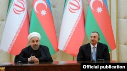 Azərbaycan prezidenti İlham Əliyev və İran prezidenti Həsən Ruhani