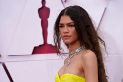 Aktris Zendaya di acara Acacemy Awards ke-93 (dok: AP)