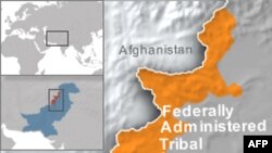 Bản đồ khu vực bộ tộc của Pakistan