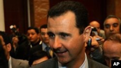 Le président syrien Bachar Al-Assad