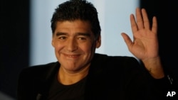 "Esta selección no jugó a nada", dijo Diego Maradona. 