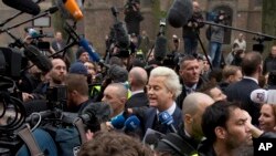 Geert Wilders među simpatizerima