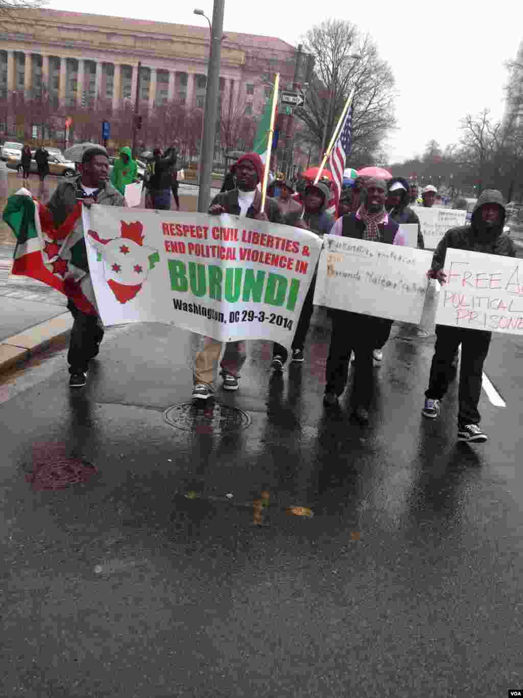 Abarundi mu myiyerekano i Washington DC