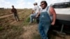  After stringent state immigration laws took effect, sweet potato farmer Casey Smith, right, is short on temporary laborers, Cullman, Ala., Sept. 29, 2011.