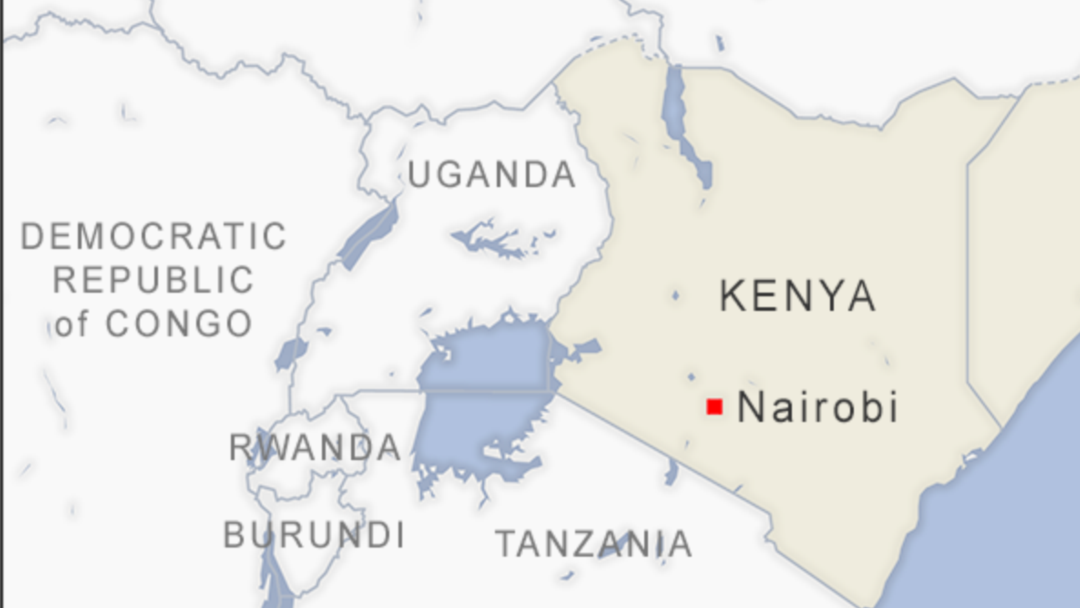 Nairobi Kenya On Map Kenya On High Alert After France Warns Of Impending Terror Attack