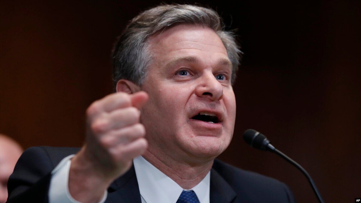 FBI Director: US Has More Than 2,000 Probes into Potential or Suspected ...