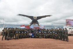 Personil perempuan di Misi Penjaga Perdamaian PBB di Republik Demokratik Kongo MONUSCO. (Courtesy: Koleksi Pribadi Lettu Caj [KOWAD] Nendy Koesey)