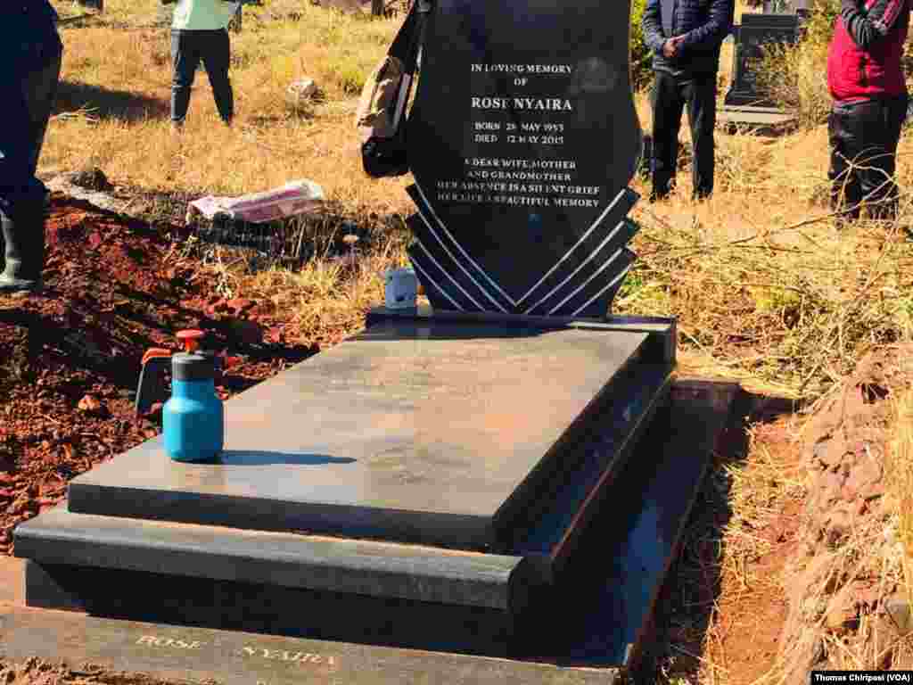 Sandra Nyaira Burial