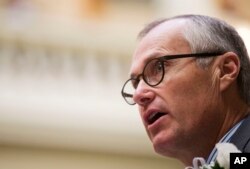 FILE - Georgia Lt. Gov. Casey Cagle speaks on the first day of the legislative session at the state Capitol in Atlanta, Jan. 11, 2016.