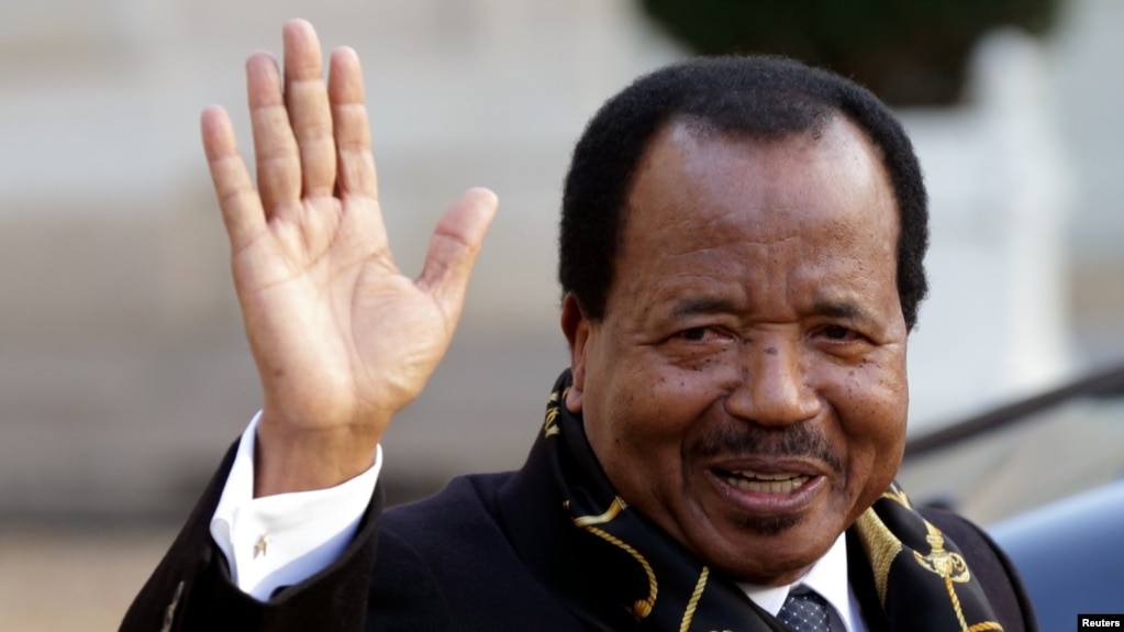 Image result for Tweet   Share  Pin it  +1 President Paul Biya of Cameroon