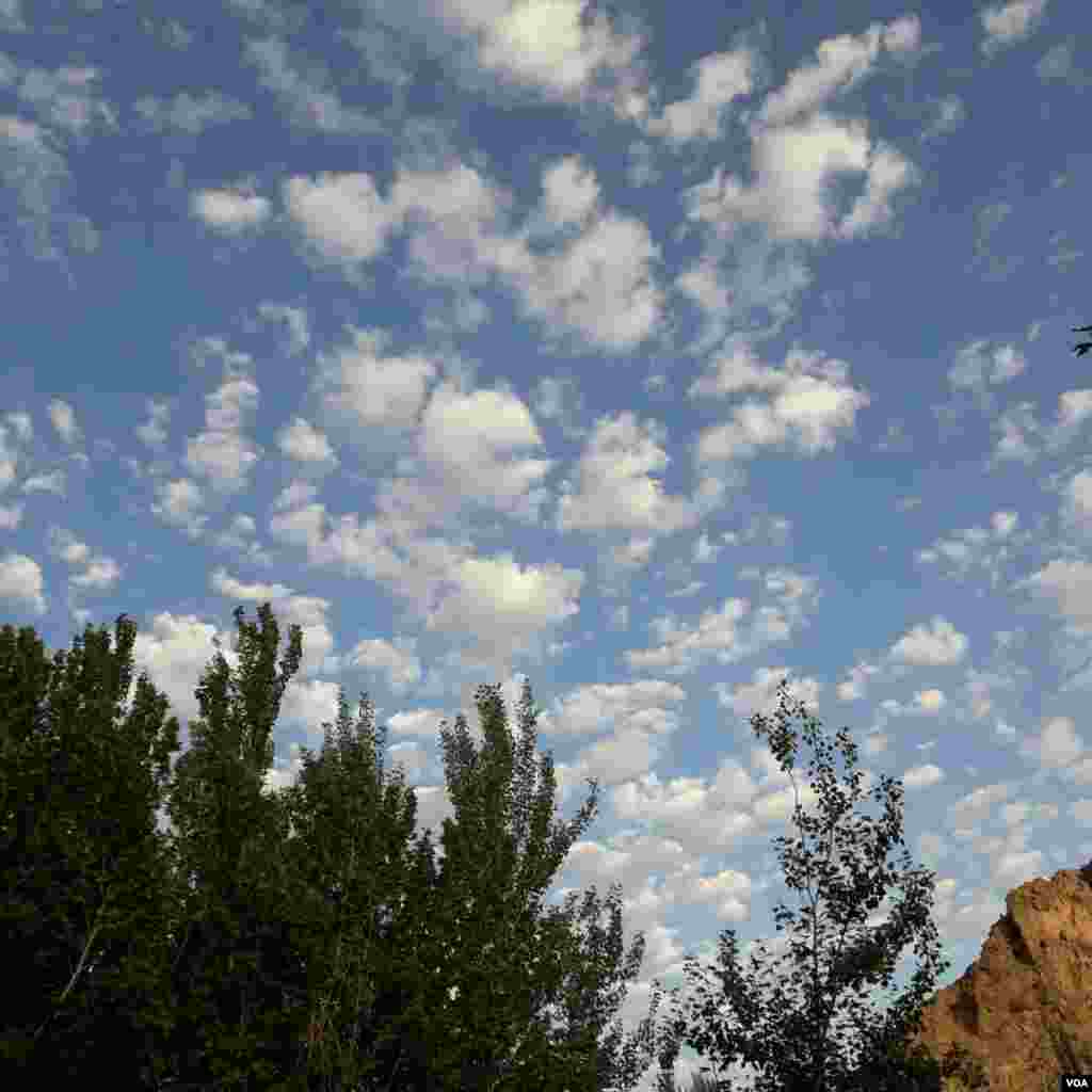 آسمان بر فراز روستای خشوئیه &ndash; اصفهان عکس: بهادر مهدی خشویی (ارسالی از شما) 