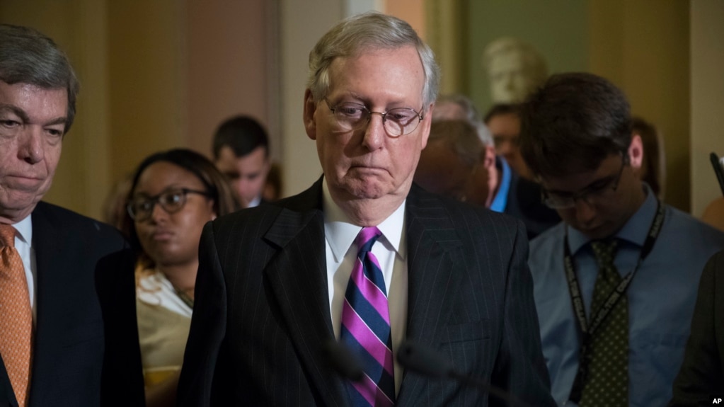 Lãnh đạo Khối Đa số Cộng hòa Thượng viện, Mitch McConnell