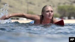AnnaSophia Robb as Bethany Hamilton in "Soul Surfer"
