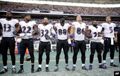 Ravens, Jaguars kneel in first game since President Trump called for  players to be fired