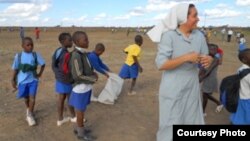 A Roman Catholic nun caught in action with children in Mashonaland West Province 