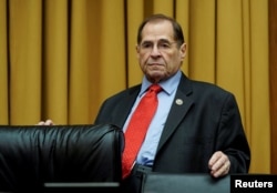 FILE - U.S. Rep. Jerrold Nadler, D-N.Y., is pictured at a House Judiciary Committee hearing on Capitol Hill in Washington, Dec. 20, 2018.