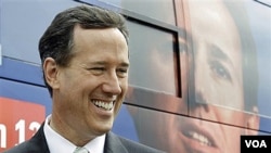 Rick Santorum está muy cerca de Newt Gingrich en las encuestas en Alabama y Mississippi, donde Romney aparece tercero.