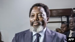 Mokonzi Joseph Kabila o'mokolo ya maponami, na Kinshasa, le 30 décembre 2018.