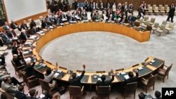 지난 3월 유엔 안전보장이사회에서 회원국들이 북한에 대한 제재를 강화하는 결의를 채택했다.