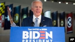 Ông Joe Biden trong một cuộc vận động tranh cử.