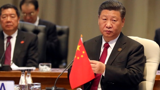 中国国家主席习近平在南非约翰内斯堡参加金砖国家峰会 （2018年7月26号）