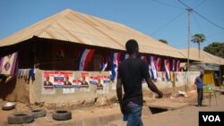 Cidade de Bissau, por altura das Eleições Gerais de 13 de Abril de 2014. 