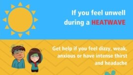 WHO Heatwave safety precautions