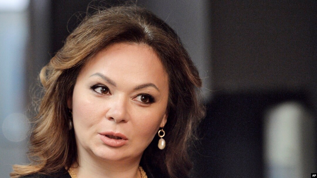 FILE - In this photo taken on Nov. 8, 2016, Kremlin-linked lawyer Natalia Veselnitskaya speaks to a journalist in Moscow.