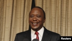 Rais mteule Uhuru Kenyatta 
