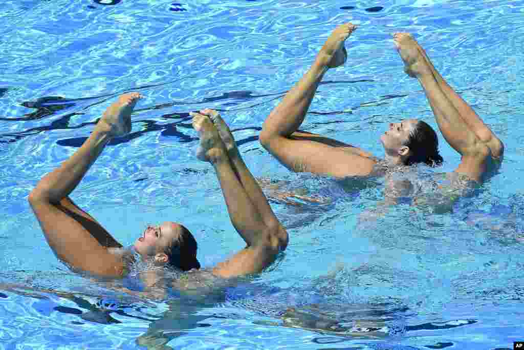 تیم ملی شنای زنان اوکراین در مسابقات جهانی شنا، مجارستان