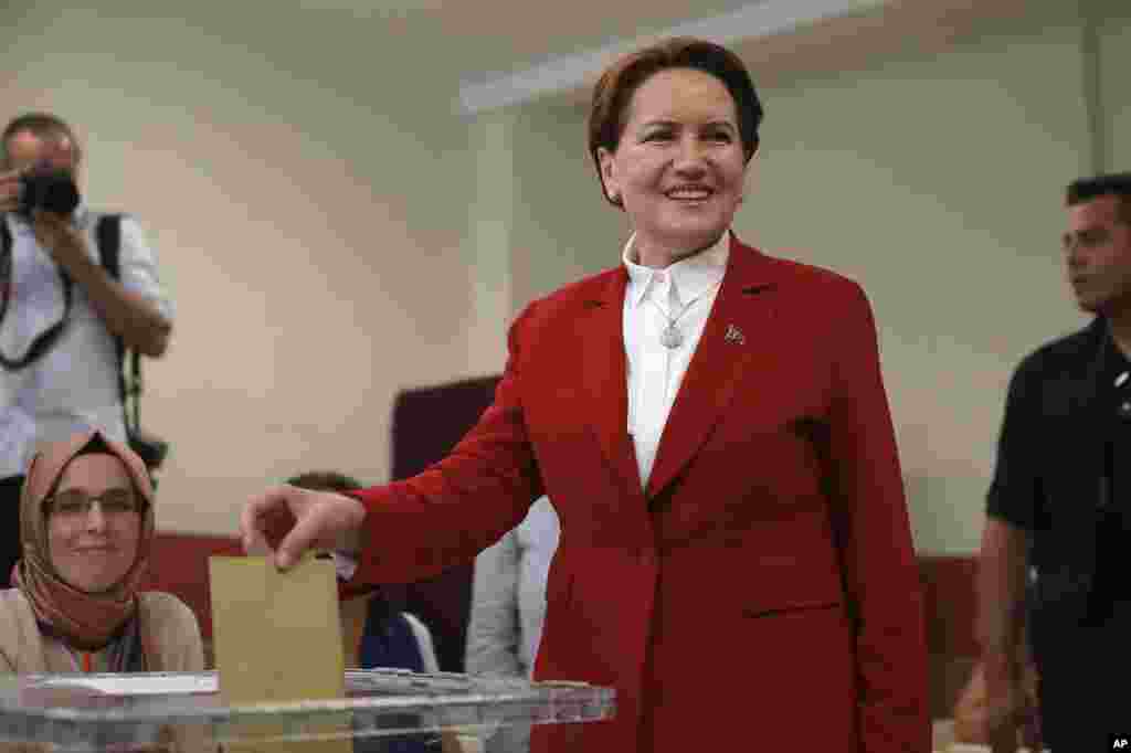 Prezidentliyə namizəd Meral Akşener