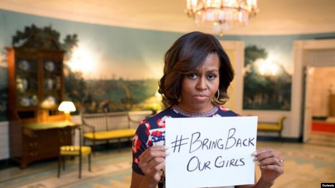 Michelle Obama on #BringBackOurGirls