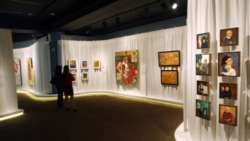 A view of the "Revealing Culture" exhibit at the Smithsonian Institution’s S. Dillon Ripley Center in Washington