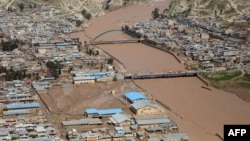 Gambar Kota Poldokhtar di Provinsi Lorestan, 2 April 2019.
