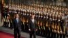 中国总理李克强2017年11月1日主持仪式欢迎俄罗斯总理梅德韦杰夫到访