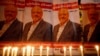 Candles, lit by activists, protesting the killing of Saudi journalist Jamal Khashoggi, are placed outside Saudi Arabia's consulate, in Istanbul, during a candlelight vigil, Oct. 25, 2018. 