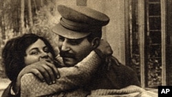 斯大林和女儿斯韦特兰娜(1935年)