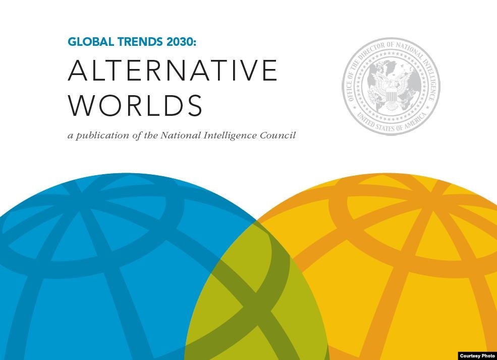 Hasil carian imej untuk 美国国家情报委员会 每4年发表一份《全球趋势》报告