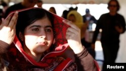 FILE - Pakistani teenage activist Malala Yousafzai.