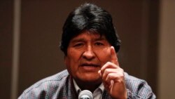 Desde México, país en donde Evo Morales se encuentra asilado, dijo que si las elecciones convocadas ayudarán a pacificar el país, eran bienvenidas.