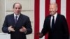 FILE: Egyptian President Abdel Fattel al-Sisi (L) and U.S. President Joe Biden (R)