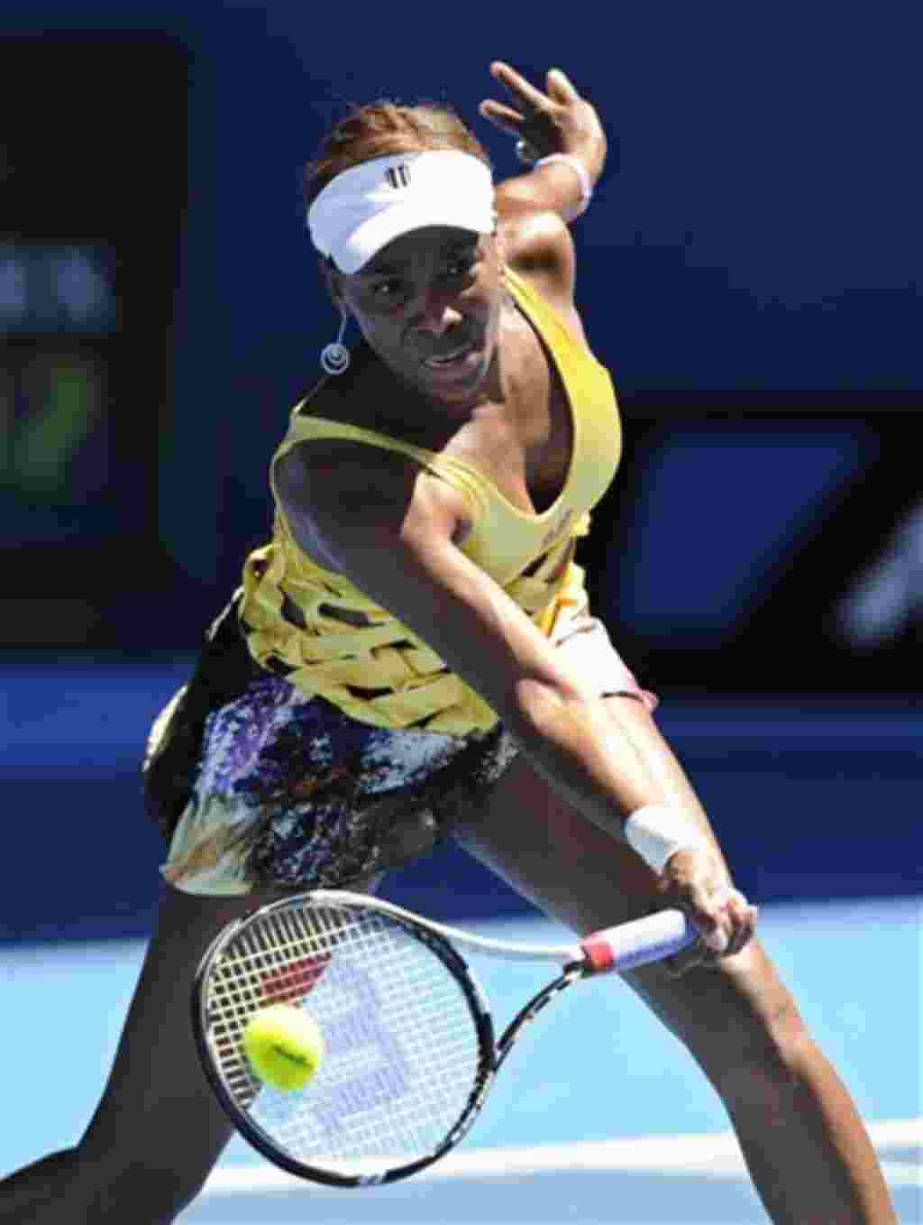 La tenista estadounidense Venus Williams es una de las más descatadas deportistas a nivel mundial.