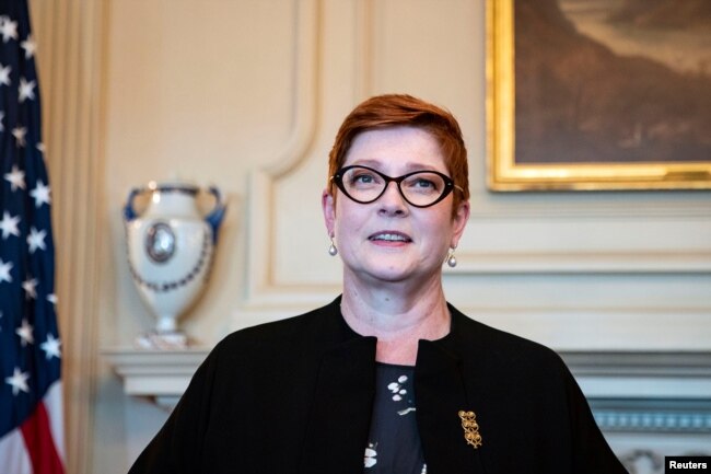 Menlu Australia, Marise Payne. (REUTERS)