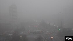 Kualitas udara di Beijing (Foto: dok). Pihak berwenang akhirnya menyelesaikan pemasangan jaringan untuk mengukur secara akurat kualitas udara di Beijing.